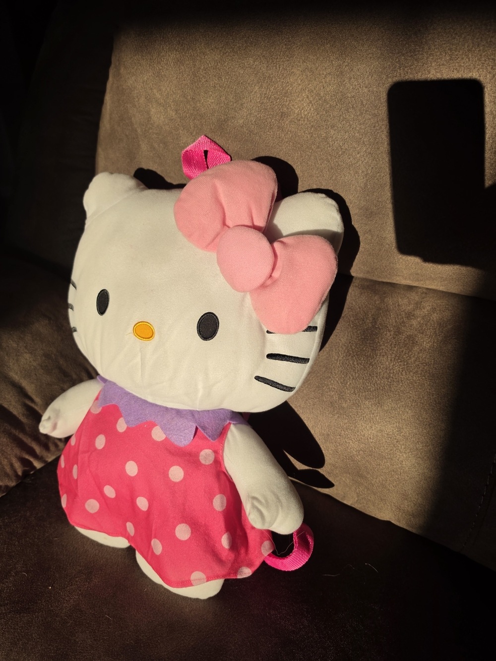 Hello Kitty Plush Backpack